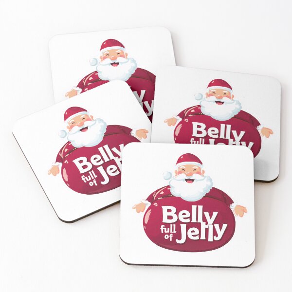Item preview, Funny Santa Belly Full of Jelly designed and sold by SleekLineSketches.