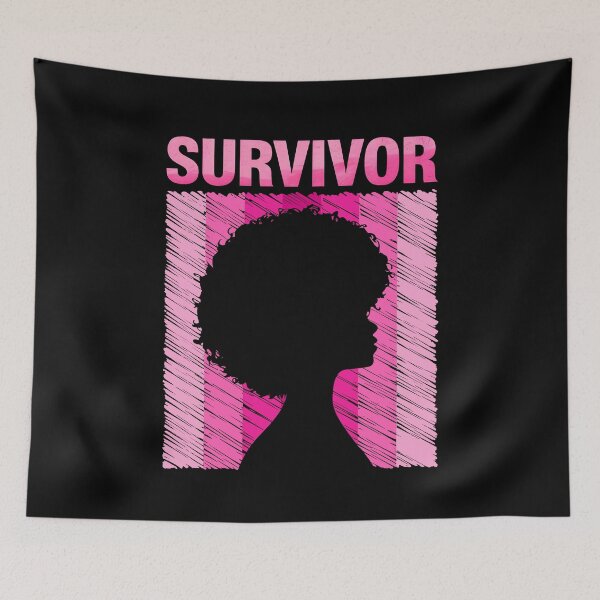 Item preview, Breast Cancer Survivor African American Woman designed and sold by KarimSoCute.