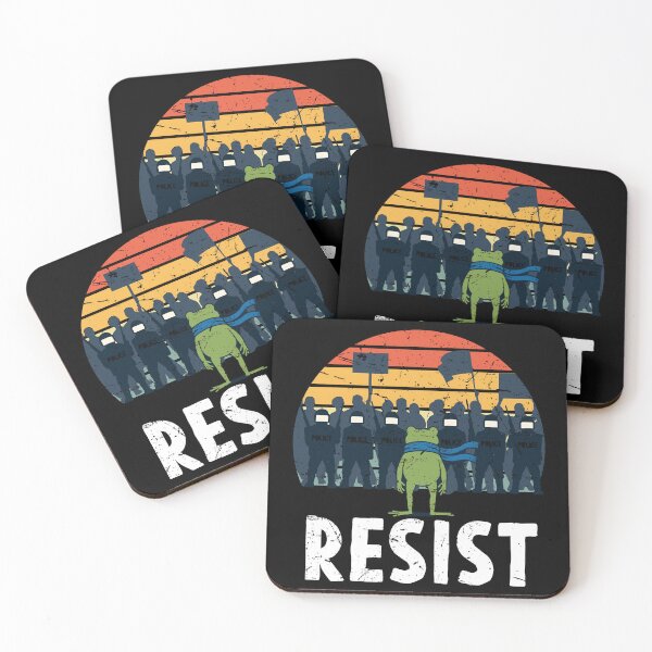 Artikelvorschau, Vintage Resist der Portland Frosch entworfen und verkauft von SKULLS4INT.