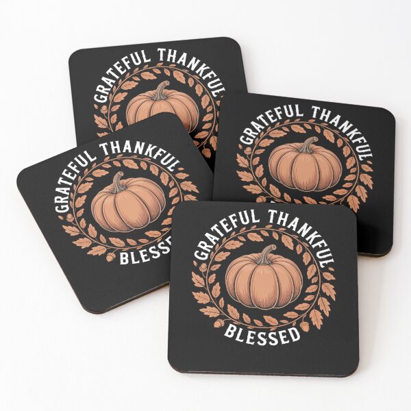 Item preview, Thanksgiving Day - Retro Pumpkin thankful greatful blessed designed and sold by JonBarnes22.