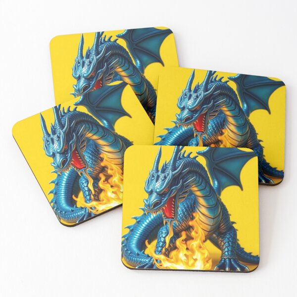 Item preview, Azure Dragon Fire Burst designed and sold by djfMerch.