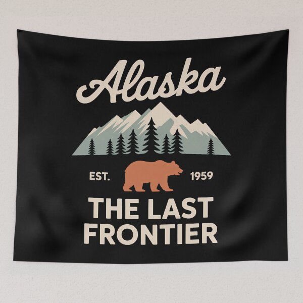 Item preview, Alaska Lover,Alaska Mountain Alaska the Last Frontie designed and sold by HellD3vil-Art.
