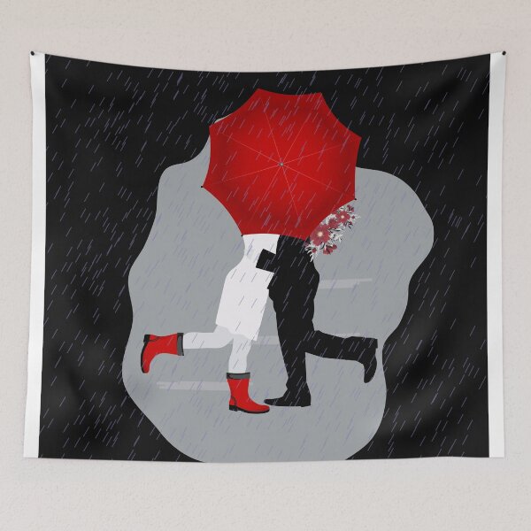 Item preview, A kiss in the rain designed and sold by Design4uStudio.