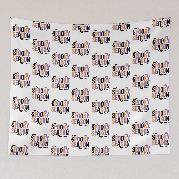 Item preview, Spooky Season Halloween Typography Sticker designed and sold by FestivityFinds.