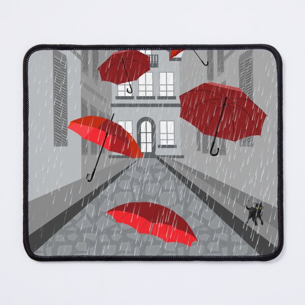 Item preview, Umbrellas in the alley designed and sold by Design4uStudio.