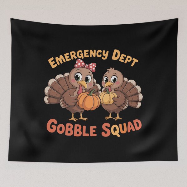 Item preview, Thanksgiving Emergency Department ER Nurse Gooble Squad designed and sold by JonBarnes22.