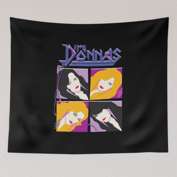Item preview, The Donnas Pop Art Retro Band designed and sold by karenlanap.