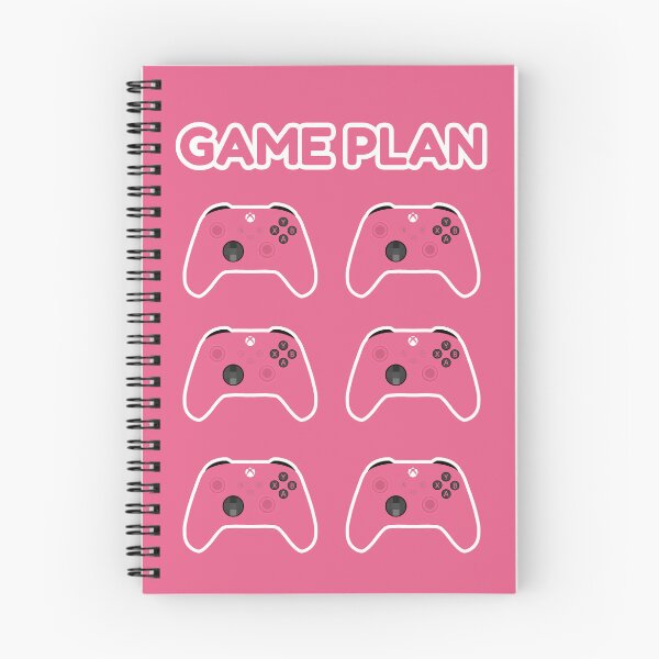 Item preview, Game Plan Pink Controller Design Pattern designed and sold by The Home Of Pink Peach.