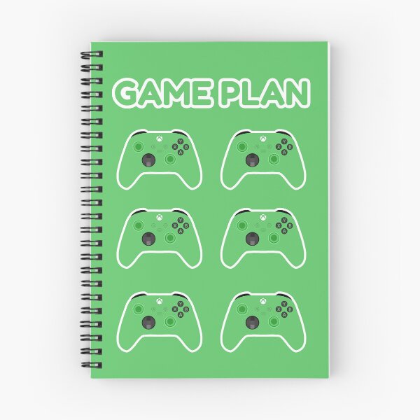 Item preview, Game Plan Green Controller Design Pattern designed and sold by The Home Of Pink Peach.