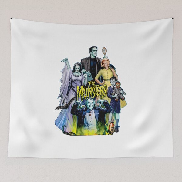 Item preview, The Munsters Family Portrait designed and sold by karenlanap.