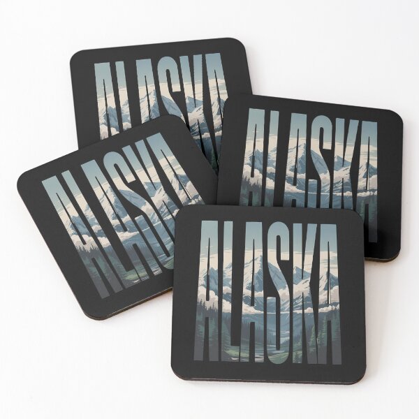Item preview, Alaskan Snowy Mountain Alaska Day  Alaska designed and sold by HellD3vil-Art.