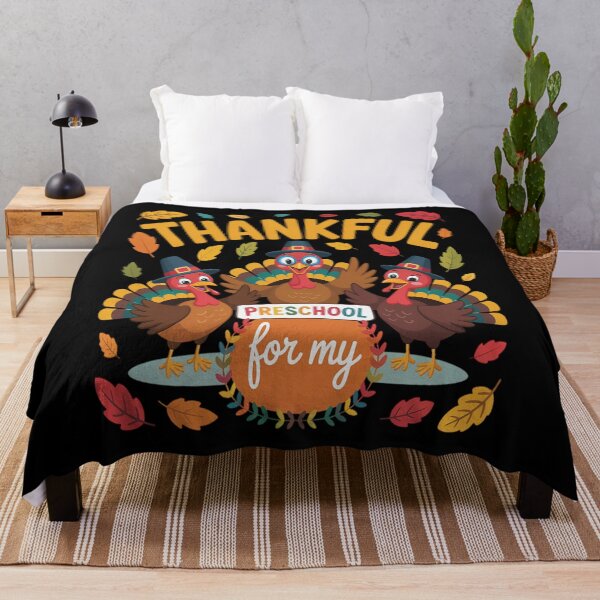 Item preview, Thankful For My Preschool Turkeys Thanksgiving Teacher Fall Men Women designed and sold by VladoZork.