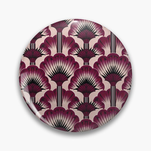 Item preview, Japanese Fans Print - Deep Burgandy designed and sold by Meeheemaha.