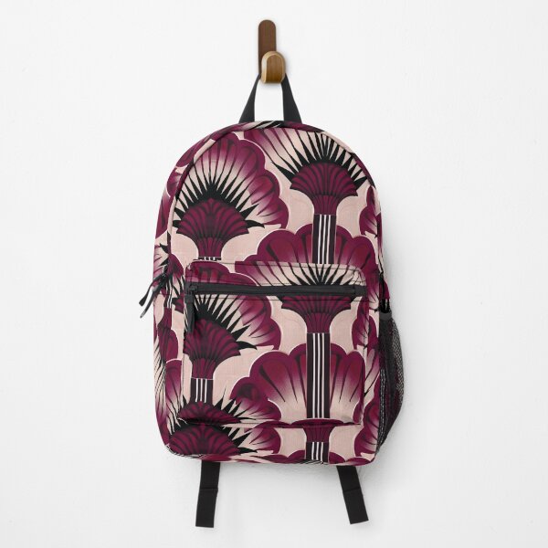 Item preview, Japanese Fans Print - Deep Burgandy designed and sold by Meeheemaha.