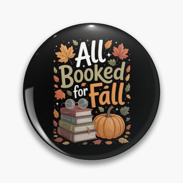 Item preview, All Booked for Fall Cozy Autumn Reading Lover designed and sold by HellD3vil-Art.