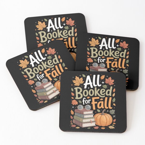 Item preview, All Booked for Fall Cozy Autumn Reading Lover designed and sold by HellD3vil-Art.