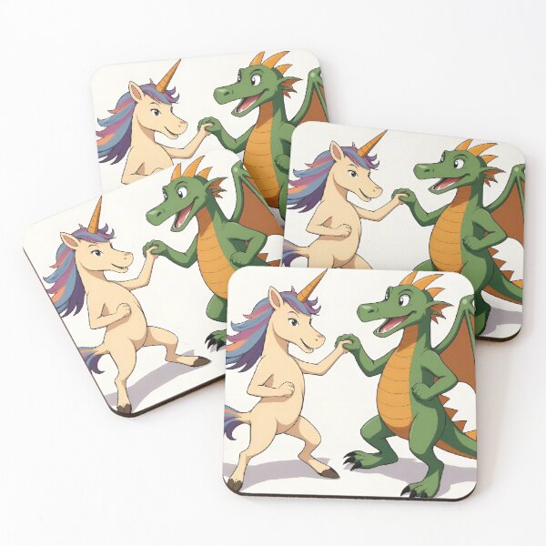 Item preview, A Dragon & a Unicorn  designed and sold by Batang .