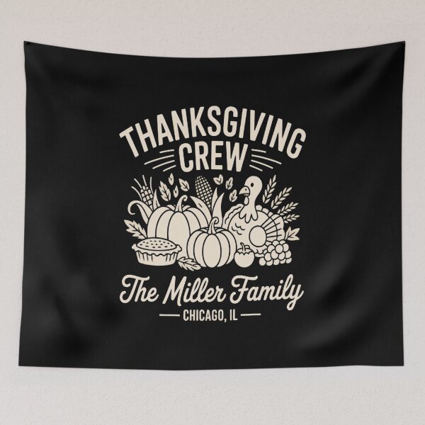 Item preview, thanksgiving crew family dinner turkey day designed and sold by VladoZork.