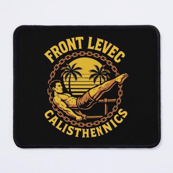 Item preview, Front Levec Calisthenics Fitness Gym Workout designed and sold by LuminOrb.