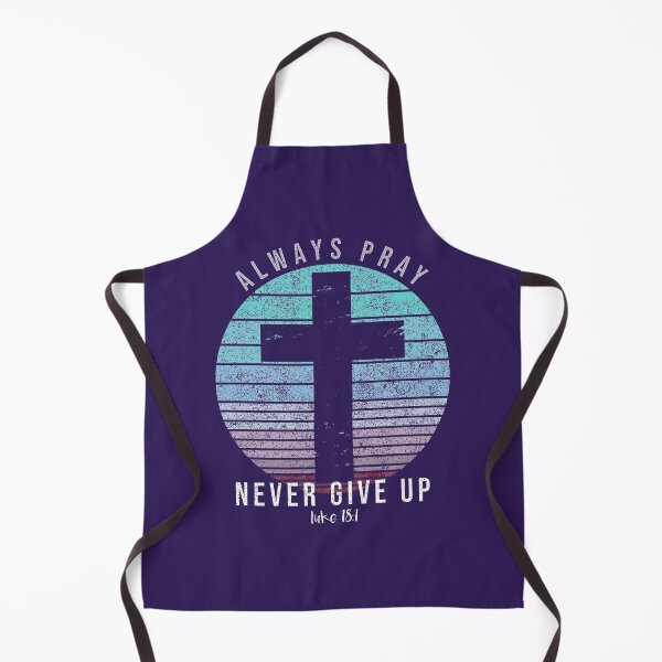 Item preview, Pray Always, Never Give Up Christian Cross By Merch, Limited Edition, Perfect Gift For You And Frie designed and sold by floresuvart.
