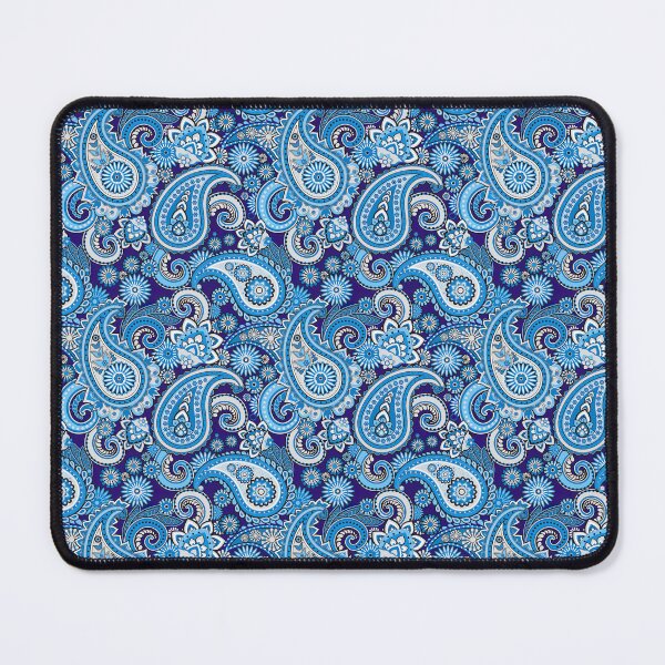 Item preview, Blue Paisley Pattern, Blue Paisley floral seamless Pattern, Blue Paisley designed and sold by graphic-genie.