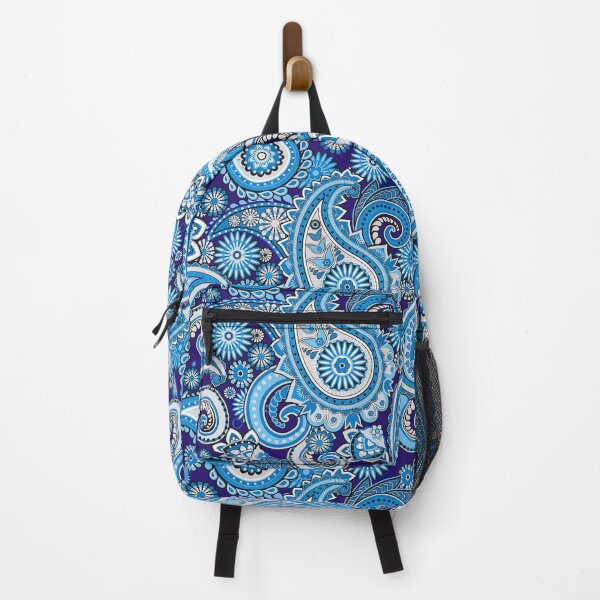 Item preview, Blue Paisley Pattern, Blue Paisley floral seamless Pattern, Blue Paisley designed and sold by graphic-genie.