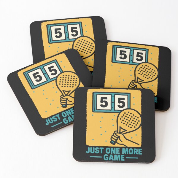 Item preview, Padel Just One More Game Funny Tennis designed and sold by LuminOrb.