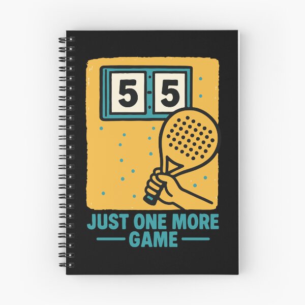 Item preview, Padel Just One More Game Funny Tennis designed and sold by LuminOrb.