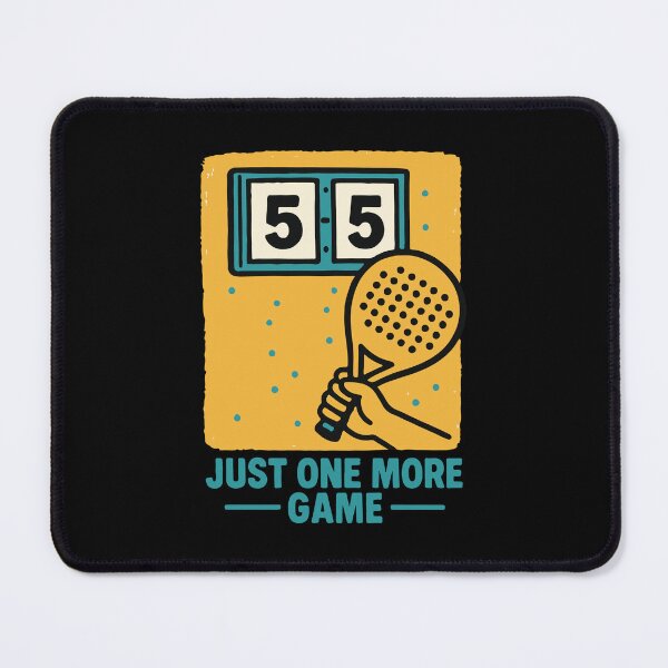 Item preview, Padel Just One More Game Funny Tennis designed and sold by LuminOrb.