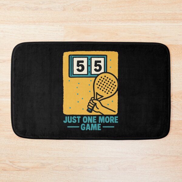 Item preview, Padel Just One More Game Funny Tennis designed and sold by LuminOrb.