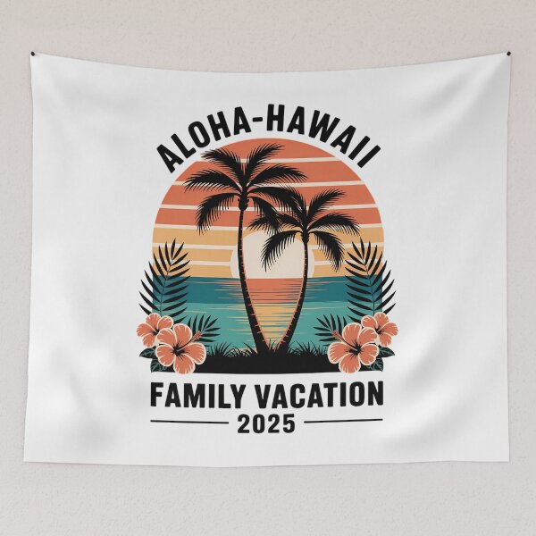 Item preview, Aloha Hawaii Family Vacation 2025 Hawaii Vacation 2025 designed and sold by HellD3vil-Art.