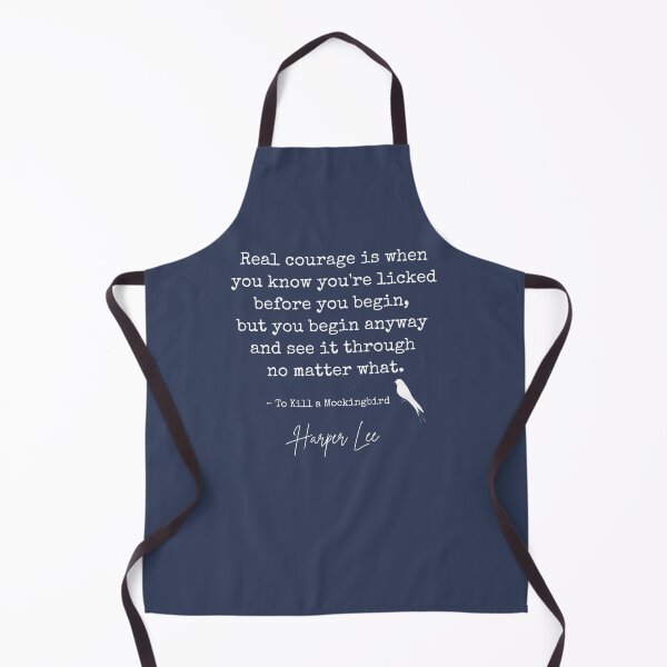 Item preview, To Kill A Mockingbird - Real Courage Quote designed and sold by BeakHouse.