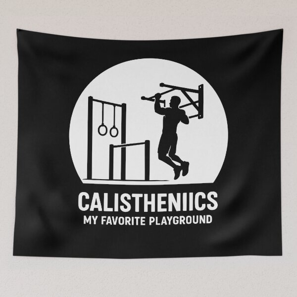 Item preview, Calisthenics My Favorite Playground Fitness Gym designed and sold by LuminOrb.