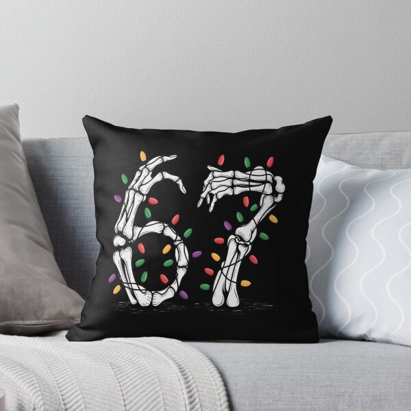 Item preview, Xmas Skeleton Hand Six Seven Funny 67 Christmas Lights designed and sold by VladoZork.