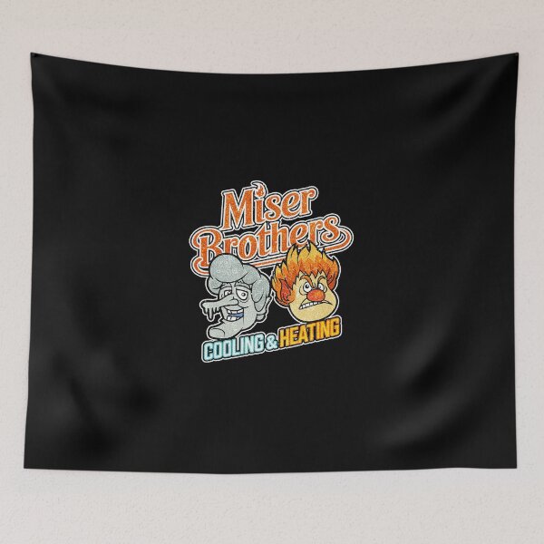 Item preview, Miser Brothers Cooling & Heating Vintage Retro - The Year Without A Santa Claus designed and sold by MolatedCoffee.