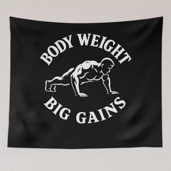 Item preview, Body Weight Big Gains Calisthenics Fitness Gym designed and sold by LuminOrb.