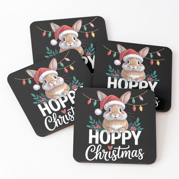 Item preview, Hoppy Christmas Cute Bunny Christmas Funny Family Matching designed and sold by TyraYoung.