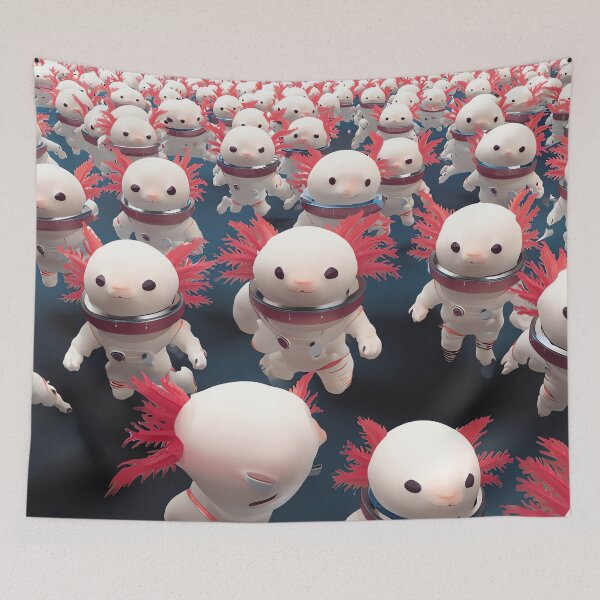 Item preview, Axolotl Astronauts designed and sold by ONYX Pixee.