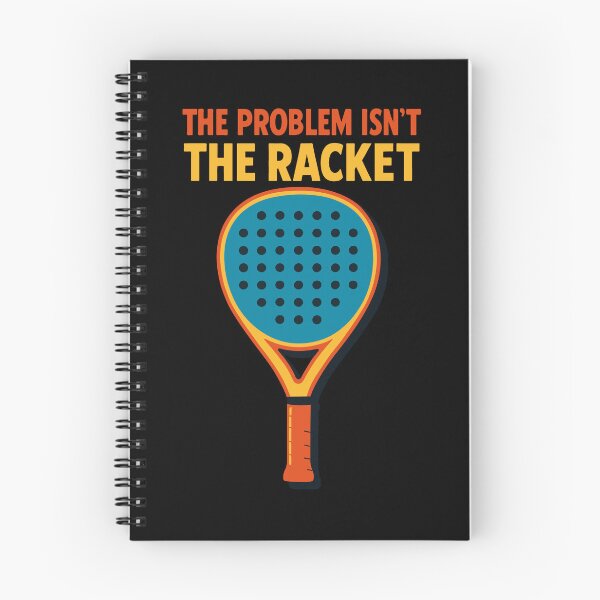 Item preview, Padel Funny The Problem Isn't The Racket designed and sold by LuminOrb.