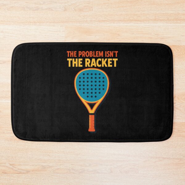 Item preview, Padel Funny The Problem Isn't The Racket designed and sold by LuminOrb.