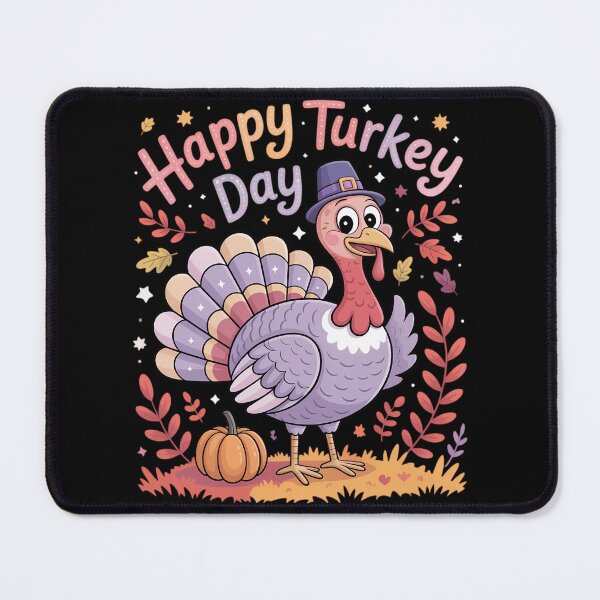 Item preview, Thanksgiving Female Turkey Happy Turkey Day designed and sold by JulienAureo.