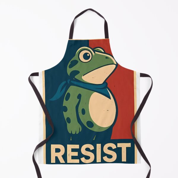 Item preview, Resist the Portland Frog Retro designed and sold by SKULLS4INT.