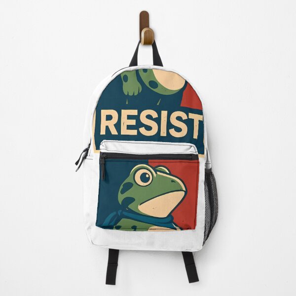 Item preview, Resist the Portland Frog  Retro designed and sold by SKULLS4INT.