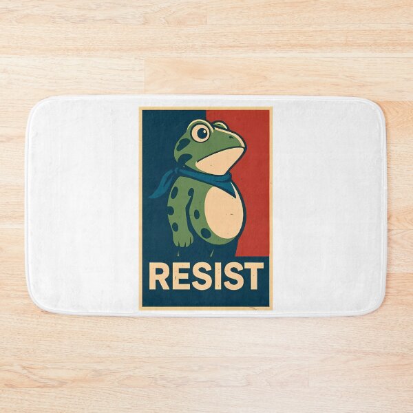 Item preview, Resist the Portland Frog  Retro designed and sold by SKULLS4INT.