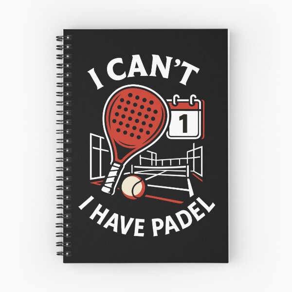 Item preview, I Can't I Have Padel Funny Sport Design designed and sold by LuminOrb.