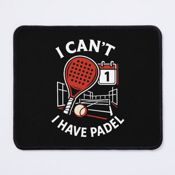 Item preview, I Can't I Have Padel Funny Sport Design designed and sold by LuminOrb.