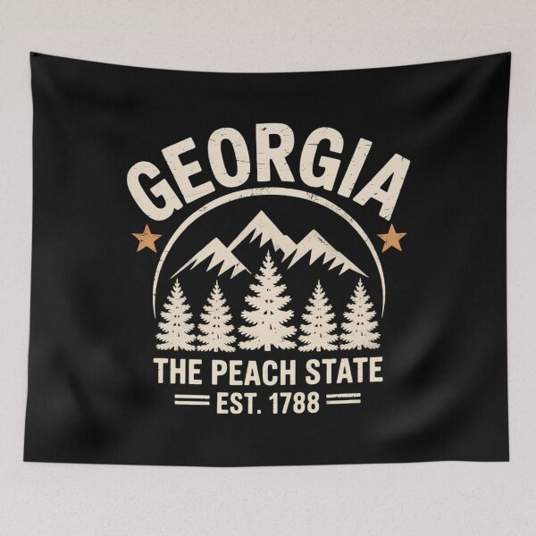 Item preview, Georgia - The Peach State USA America Souvenir designed and sold by Moon-Ape.