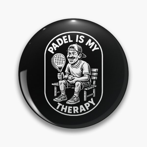 Artikelvorschau, Padel ist meine Therapie Lustiges Padel Tennis entworfen und verkauft von LuminOrb.