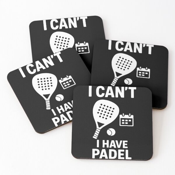 Item preview, I Can't I Have Padel Funny Sport Tennis designed and sold by LuminOrb.
