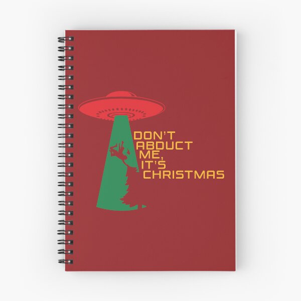 Item preview, Don't Abduct Me, It's Christmas - Funny Alien Holiday Design designed and sold by Fun Funky Designs.